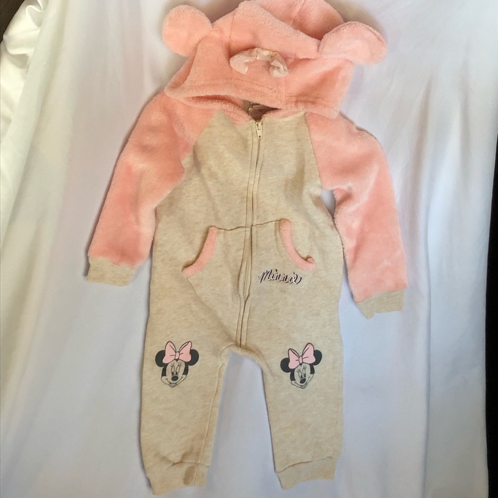 Minnie Mouse L/S Onsie